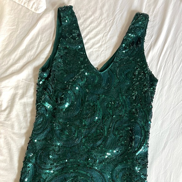 slim fit dress slacks Sequin Mini Dress Silver / S main image 0